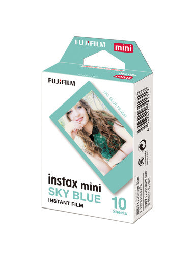 Fujifilm Instax mini film sky blue 30 sheets