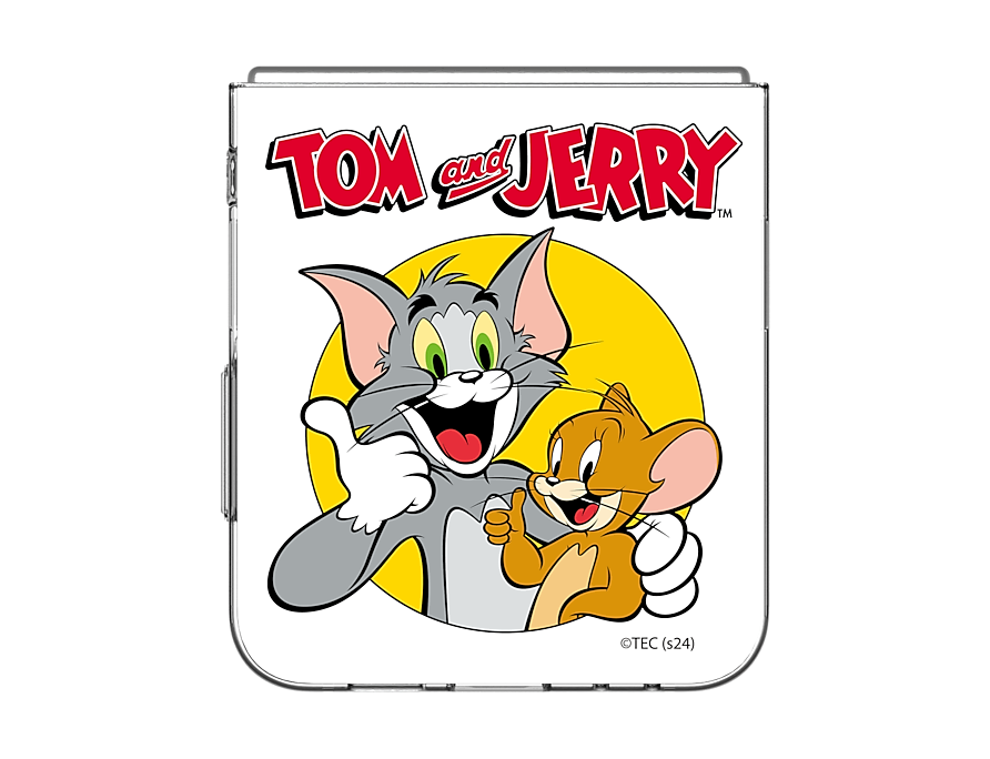 Samsung Galaxy Z Flip6 Tom and Jerry Slim Impression Case