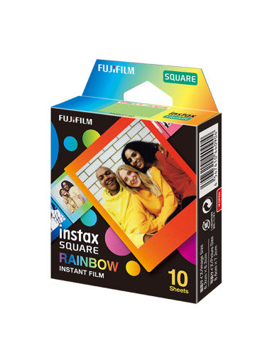 Fujifilm Instax Square flim rainbow 10 sheets