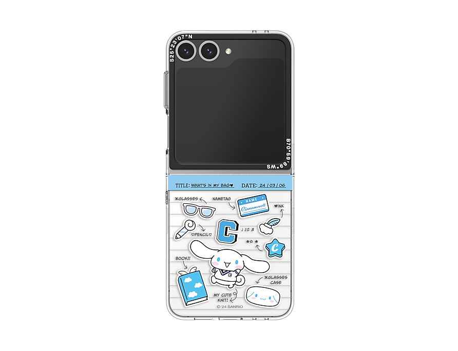 Samsung Galaxy Z Flip6 Cinnamoroll Slim Impression Case