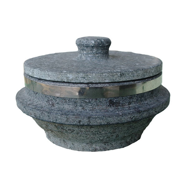 Jangsu Stone Pot Korean Rice Cook Pot Steamed Rice Maker 14cm