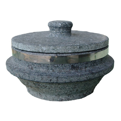 Jangsu Stone Pot Korean Rice Cook Pot Steamed Rice Maker 16cm