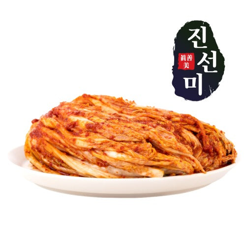 100% 국내산 속재료  진선미 배추김치 약숙 (11lb) Korean Kimchi